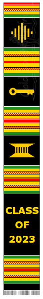 CLASS 2023 BLACK/RED GRN GLD